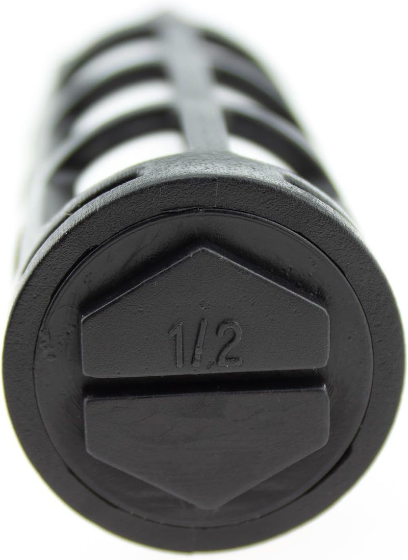 TAODAN 5pcs Plastic Exhaust Air Silencer, 1/2" Air Line Pneumatic Muffler Black Air Compressor Fitting - Image 3